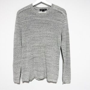 Michael Kors Heather Gray Knit Pullover